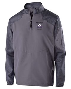 Holloway - Youth Raider Quarter-Zip Jacket - Embroidery -Carbon/Graphite