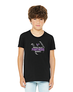 BELLA+CANVAS ® Youth Jersey Short Sleeve Tee - DTG - Logo 1 -Black